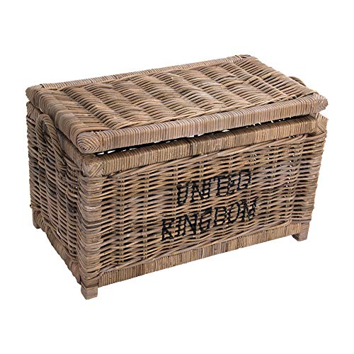 Vintage Line Korbtruhe United Kingdom S Korb Rattan Rattankorb...