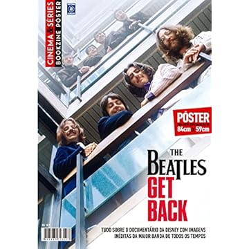 Capa do livro Superpôster Cinema e Séries - The Beatles - Get Back