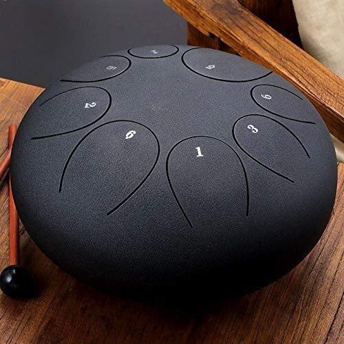 YB Steel Tongue Drum Langue en Acier du Tambour, 8-10-12 Pouces 8-Tone Drum Key Pan Main, Instrument de Percussion… - Les Beatles, Paul McCartney, John Lennon, RIngo Starr, George Harrison YB Steel Tongue Drum Langue en Acier du Tambour, 8-10-12 Pouces 8-Tone Drum Key Pan Main, Instrument de Percussion… – Image 3