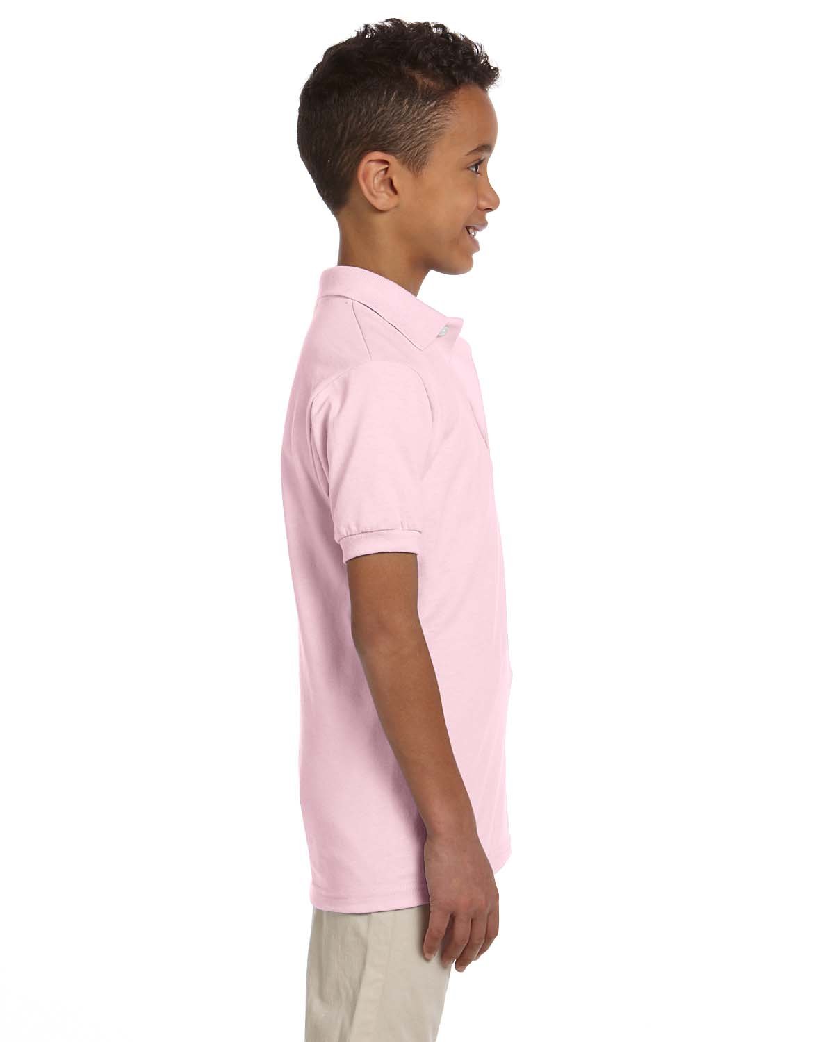 Jerzees SpotShield Short Sleeve Uniform Polo (2-Pack) T-Shirt Bambini e Ragazzi