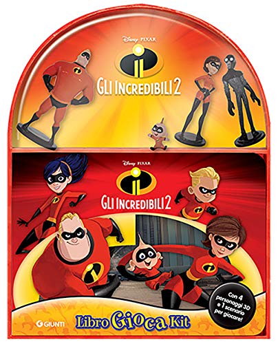  Gli Incredibili 2. Libro gioca kit. Con gadget