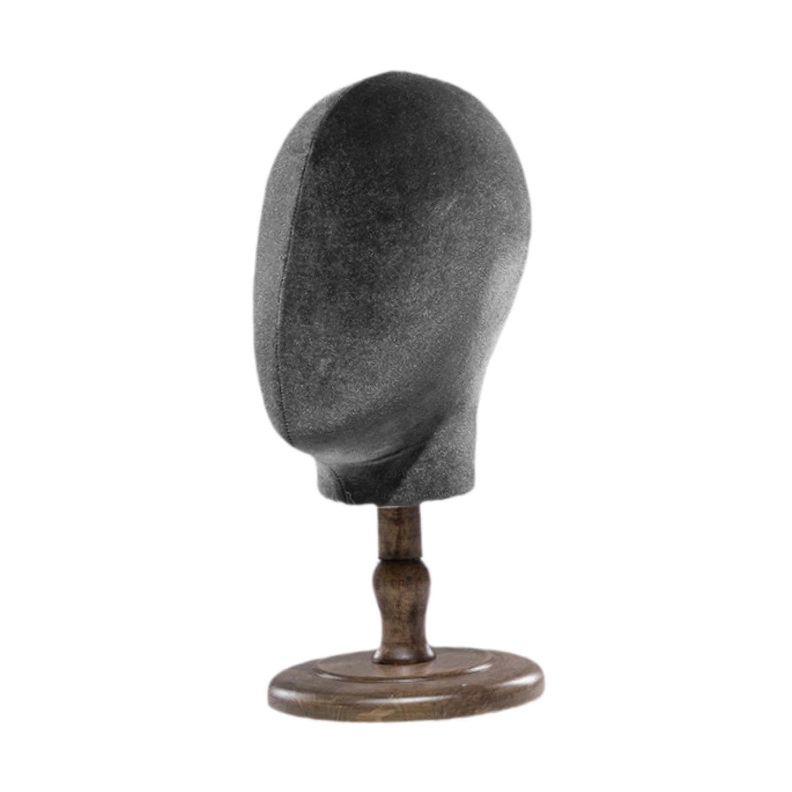 Sharplace Kinder-Mannequin-Kopf, Kinder Mannequin Kopf Modell, Kindermannequin Kopf Display-Ständer, Perückenständer für Schaufensterpuppe Kopf für Hut Brille Scarf Helme Mützen Salon Friseur, 52 CM a