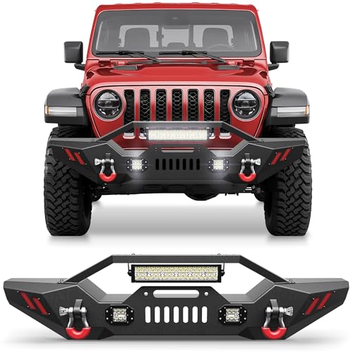 LONGSUN Front Bumper Compatible with...