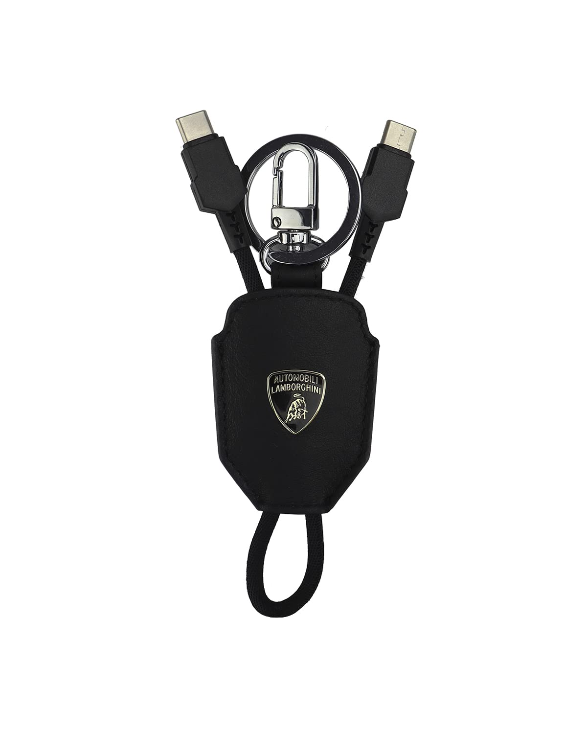 iMOBO Lamborghini Premium Cable Keychain [Official Licensed], Aventador Braided Nylon Type C-C Cable with Leather Strap Support 3A charging & up to 480Mbps Data Transfer - Black (B0B38WT44N) Amazon Price History, Amazon Price Tracker