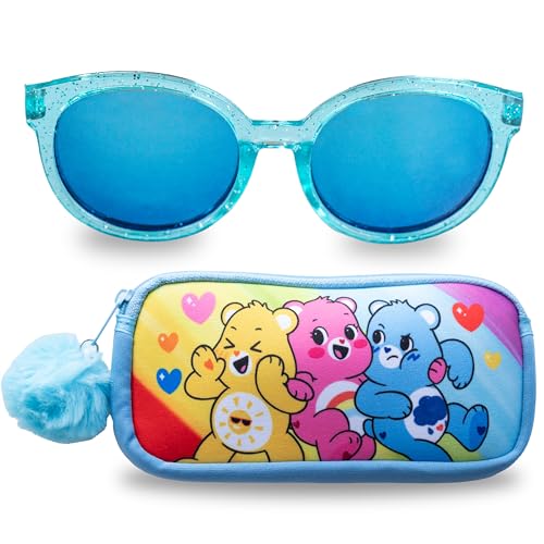 Care Bears Girls Sunglasses With Case (Blue)