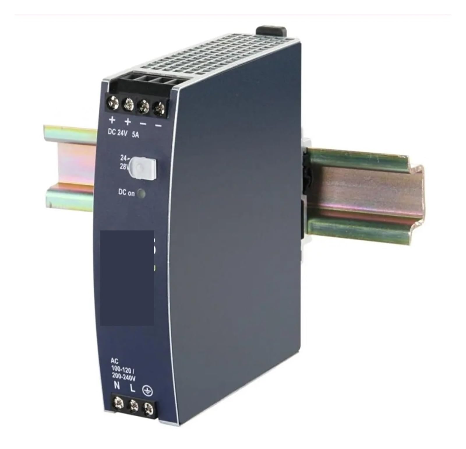 HEXEH Alimentation Alimentation sur Rail DIN CS5.241-C1 Alimentation sur Rail DIN monophasé 24 V, 5 A