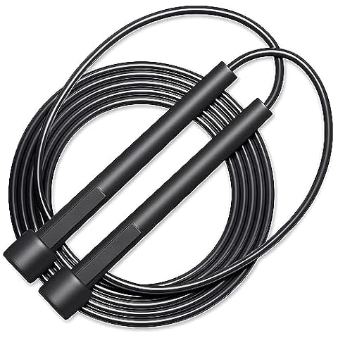 Slovic Adjustable Skipping Rope Tangle Free Jumping Rope Gym