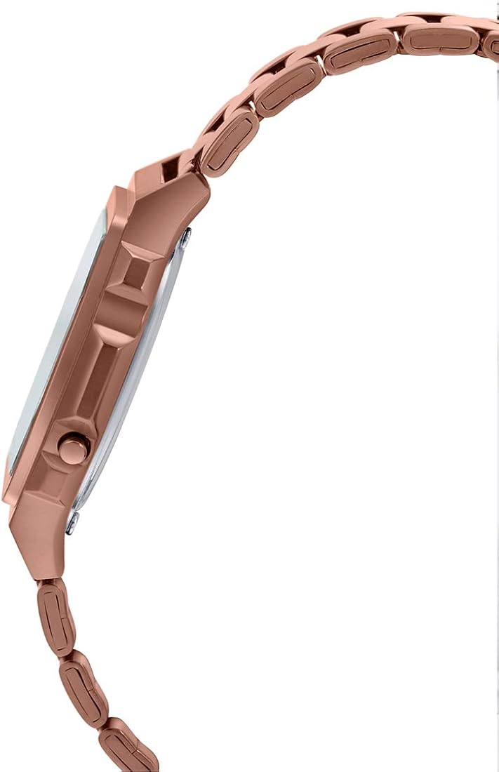 Casio Collection Womens Digital Watch with Stainless Steel Strap