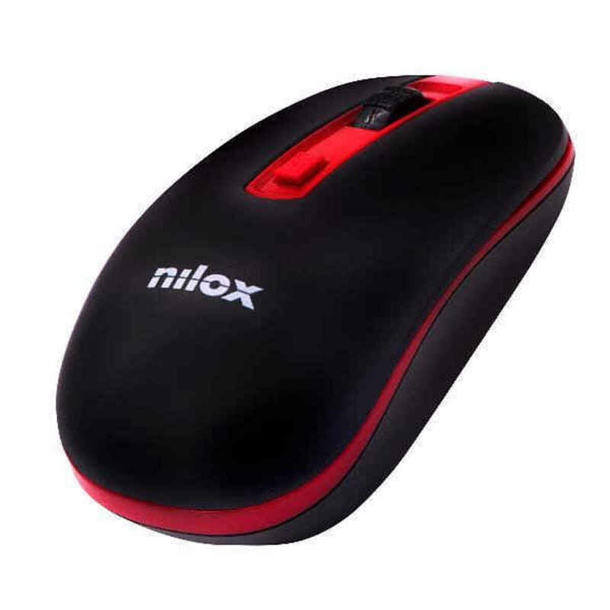 Nilox Mouse - 2.4 ghz, wi-fi - black nxmowi2002