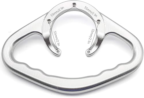 Miniatura 2 de Mango de pasajero CNC para motocicleta, mango de tanque compatible con Kawasaki ZX-6R Z1000 07-17, ZX-10R ZX-14R VERSYS 650 ER6N ER6F 06-17, Z750