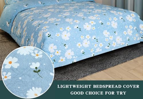 Image of Akshya Cotton Double Bed AC Comforter Reversible Lightweight Summer Blanket for King Size Double Bed 230x240 cm 200 TC Breathable Cotton Dohar