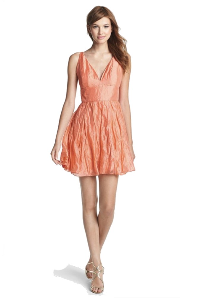Nicole Miller Metallic Silk Fit And Flare Dress | Desertcart Cameroon