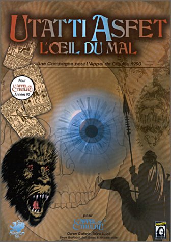 L'Appel De Cthulhu - Uttati Asfet L'Oeil Du Mal - Descartes Jeu De Rôle Occasion
