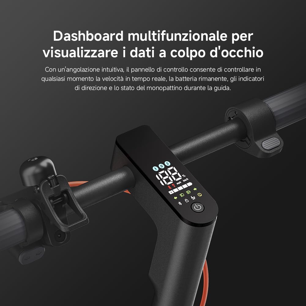 Xiaomi Electric Scooter 5 Zasieg do 60 km, Mocny Silnik 350W, Idealna na Miasto i Codzienne Dojazdy