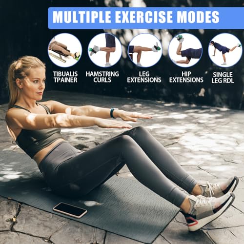 Proberos® Adjustable Dumbbell Foot Attachment for Leg Strength Training, Shin Splint & Injury Recovery, Portable Ankle Straps for Home Gym, Hamstring Curls, Tibialis Trainer, Glute & Quad Exercises 6 51H0VwfLLIL