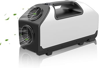Tent Air Conditioner, 24V 3000BTU 700W Portable Camping Air Conditioner, 15s Fast Cooling LED Display 300Min Contination, 3 Wind Speeds for Van Life, Camping Tent, Outdoor, Indoor White
