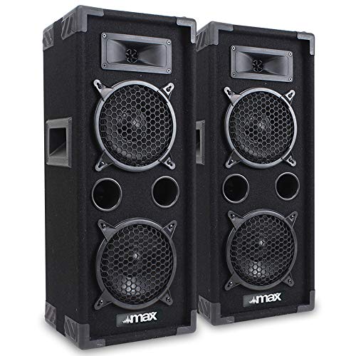 2 Enceintes Party McGrey DJ-2522 - 2x1500W - Son Puissant Pour Fêtes Et Événements