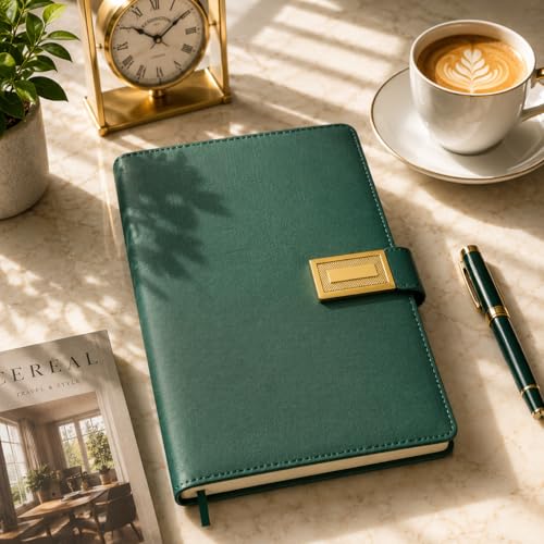 Image of FONSIE Diary journal for Girls and Women Rulled | pen holder | bookmark | Daily planner (8.27 inch * 5.7 inch inches).