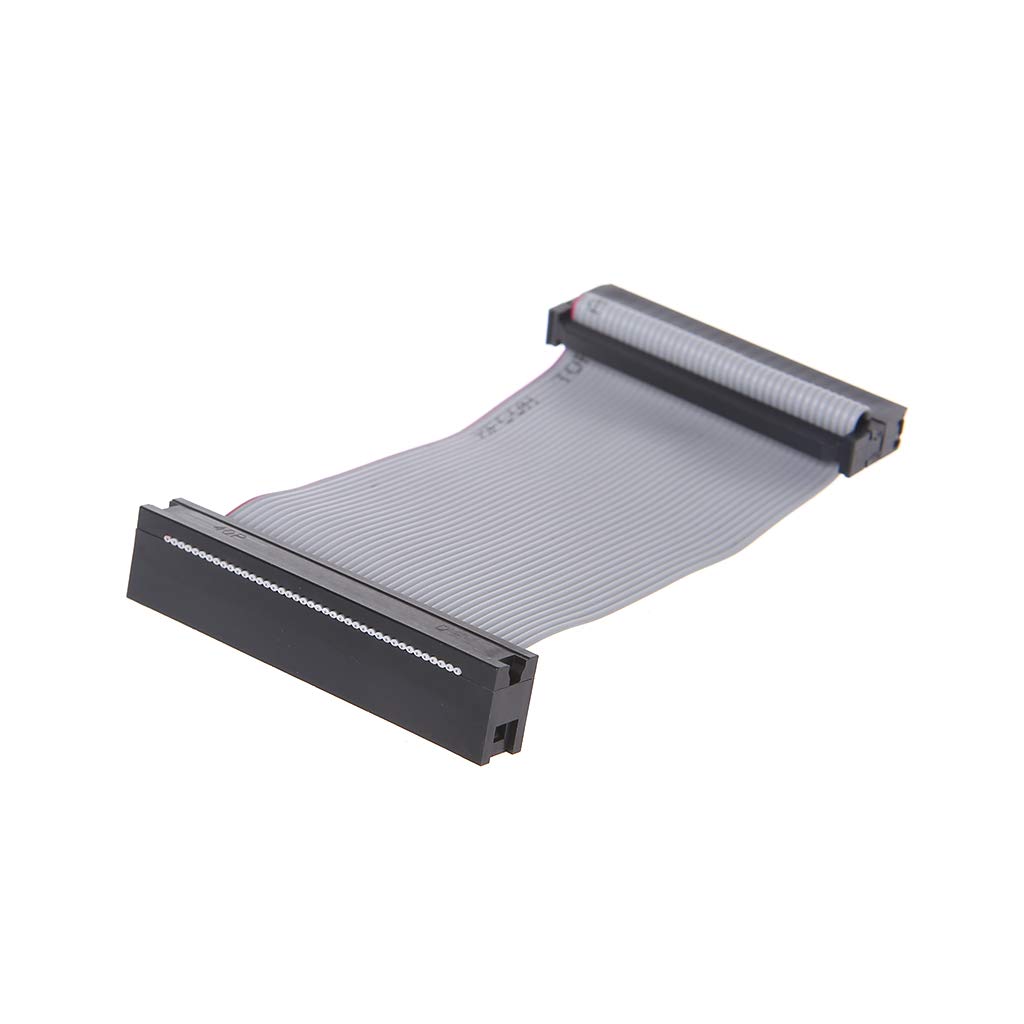 IDE 40-Pin Male To Female Hard Drive Extension Cable 3.71 Inch Flat Ribbon Cord For 3.5