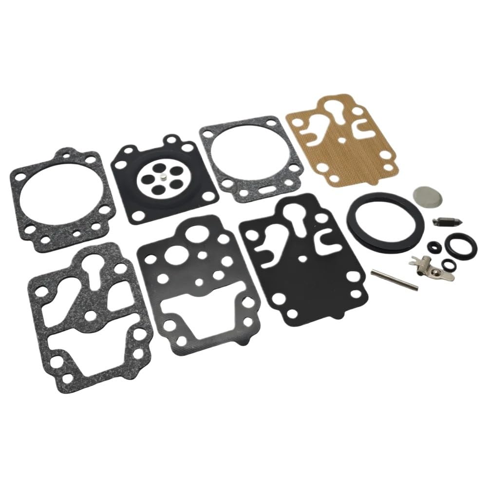 Kit de Juntas reparación carburador for Honda GX25, GX35, HHB25, HHH25, Repuesto for WALBRO K10-WYB, D20-WYJ, 20 Unidades