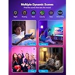 Govee Smart Light Bulbs, WiFi & Bluetooth Color Changing Light Bulbs, Music Sync, 16 Million DIY Colors RGBWW Color Lights Bulb, Work with Alexa, Google Assistant Home App, 800 Lumen, 2 Pack - Image 4