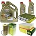 Produktbild Filter Set Inspektionspaket 7 Liter Motoröl EDGE Titanium FST 5W-30 LL MANN-FILTER Innenraumfilter Luftfilter Ölfilter