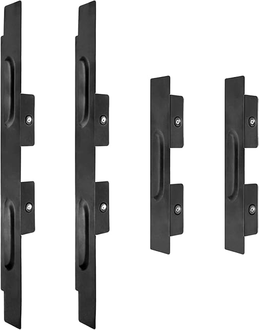 "Steel Magnetic Wind Guards - Set of 4 - for Blackstone Griddle 22" | Flat Top Griddle Accessories | Wind Screen for Outdoor Cooking | GARNETIN Wind Guard (Black)"