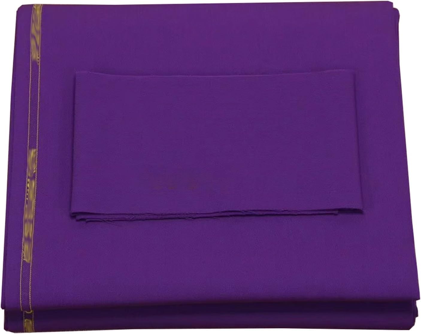 VUIKLCty Professional Billiard Table Cloths Are Suitable For Use In Hotels, Entertainment Venues And The Home(Purple)