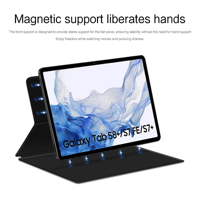 Amazon.com: QYiiD Magnetic Case for Galaxy Tab S8 Plus 12.4 inch