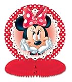 Amscan - Centro de Mesa para Fiestas Minnie Mouse (Amscan International 995238)