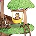 Li’l Woodzeez Family Treehouse with Crank Elevator – 22pc Playset with Ladders, Slides, and Stairs – Toy Houses and Playsets – Gifts for Kids Age 3+