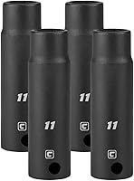 Vista 7 de Capri Tools - Llave de vaso de impacto profundo de 8 mm, 3/8 pulgadas, 6 puntos, métrica