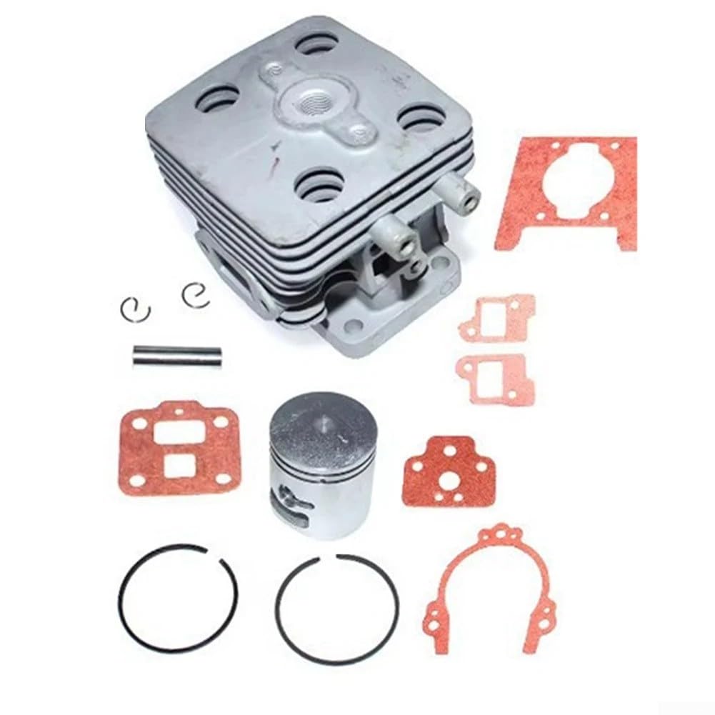 Cilindro motore per kit PISTONE per SRTZ2460 SRTZ2460F Parti di ricambio in metallo per riparazione motore tosaerba