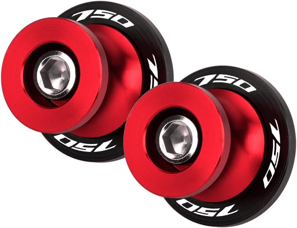 M8 Motorcycle Swingarm Bobbins For CB750 Hornet 2023-2026 (Black)