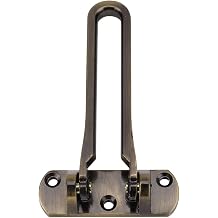 JEOZBM Lock Latch, Swing Bar Door Lock Latch for Safety Guard, Heavy Duty Safety Guard Lock Latch, Security Door Latch for Kids Home Hotel ApartmentBronze