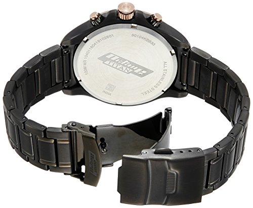 Titan Octane Active Analog Black Dial Men's Watch-NL90104KM04/NP90104KM04 - Image 2