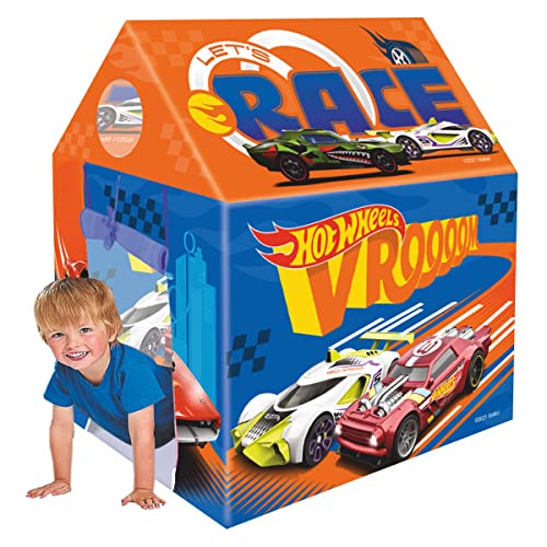 Hot Wheels Play Tent House for Kids Theme, Multicolour