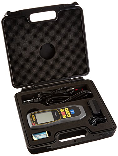 General Tools CIH20DL Hot Wire Data Logging Anemometer with Cfm/Cmm & 8: 1 Irt Thermometer