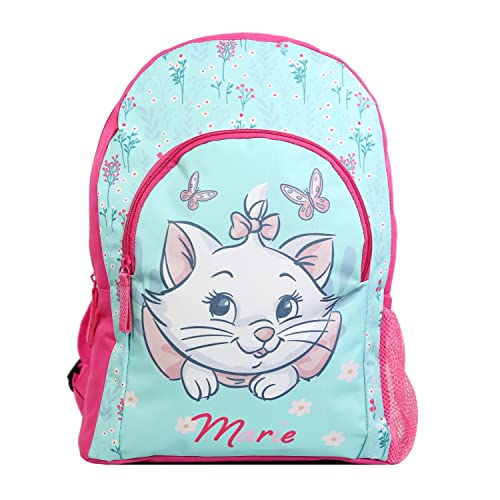 BAGTROTTER Mochila 37 cm con Bolsillo Disney Chat Marie Les Aristochats Verde Cover