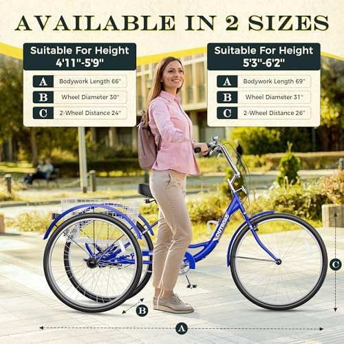 Incbruce Single Speed Tricycle
