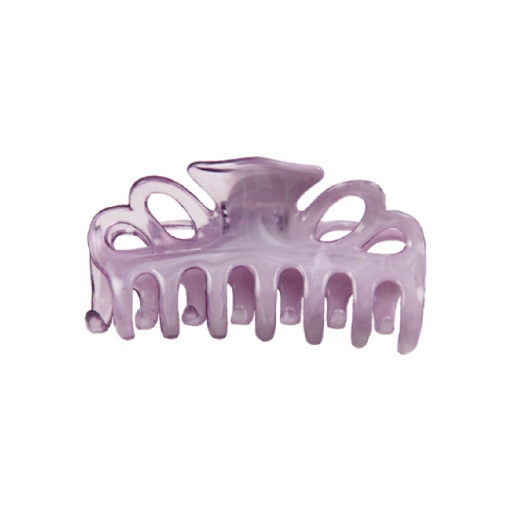 di Prima Twin Double Loop Top Clamp, Plum, Medium
