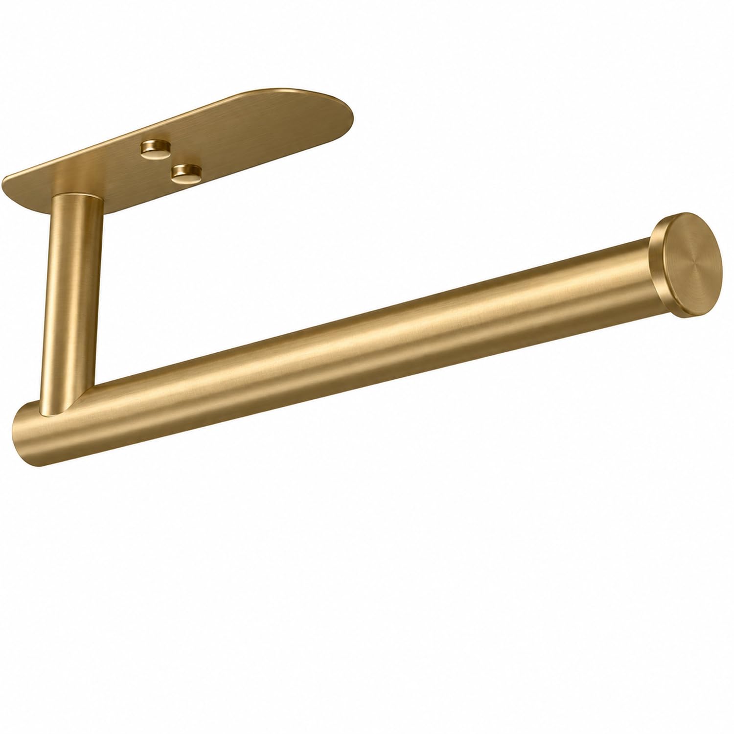 Photo 1 of VAEHOLD Adhesive Paper Towel Holder - Stainless Steel, Gold
