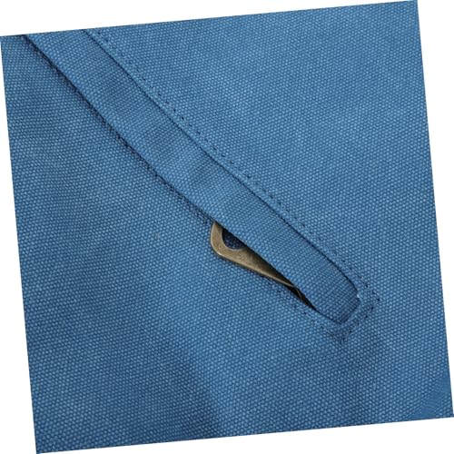 Sac en toile multifonction bleu vintage pour simplifier vos déplacements urbains - 5