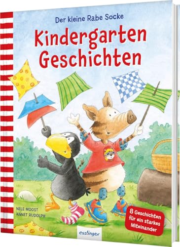 Der kleine Rabe Socke: Kindergarten-Geschichten: Vorlesebuch ab 3 Jahren...