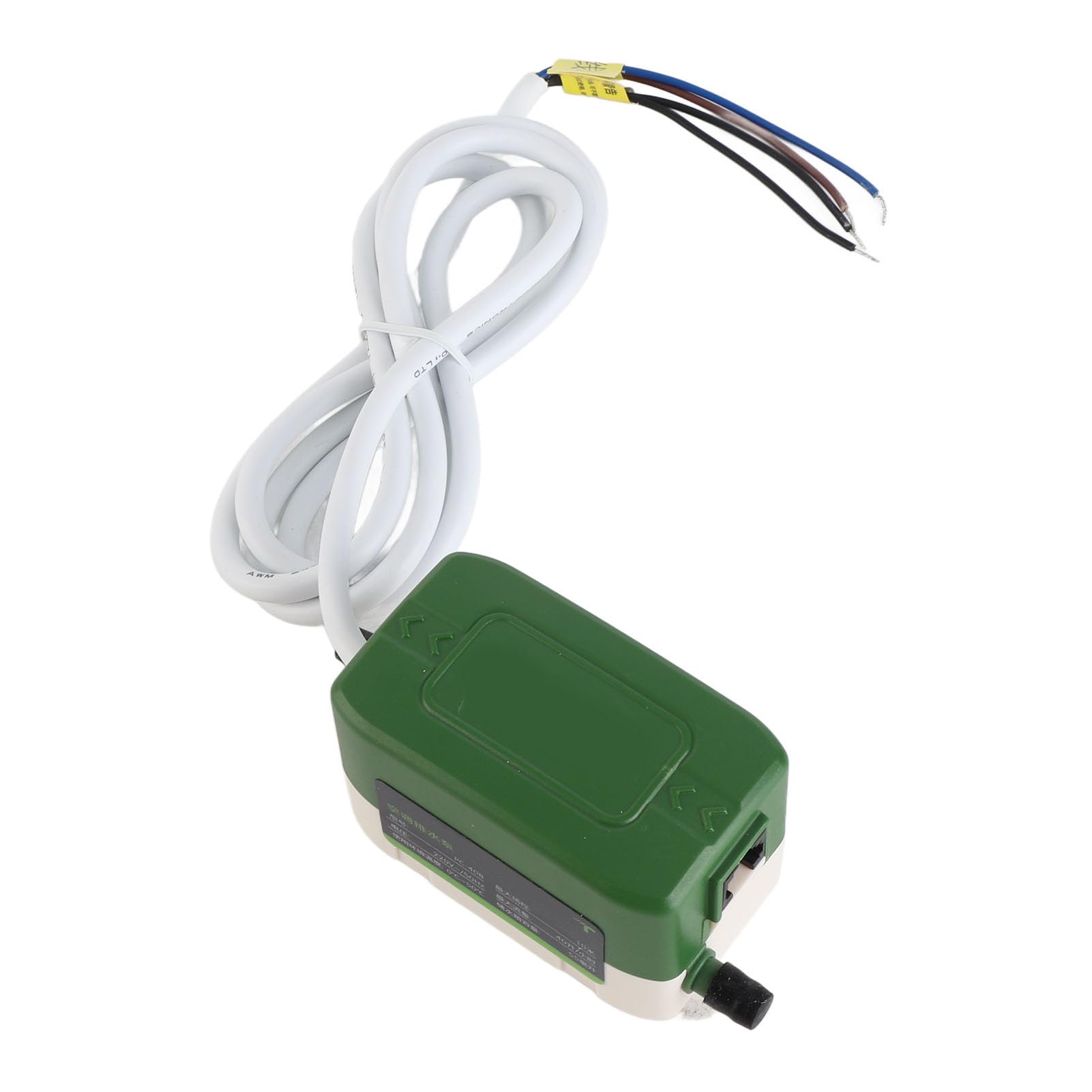 Akozon Bomba de Drenaje de Acondicionamiento Ultrasilenciosa PC-40B, Bombas Autocebantes Automáticas de 10m para Máquina de Conductos de Techo, HVAC de CA