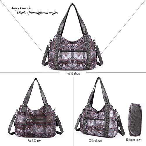 Image of Angel Barcelo Purses for Women Soft PU Leather Shoulder Bag Crossbody Purse and Handbags
