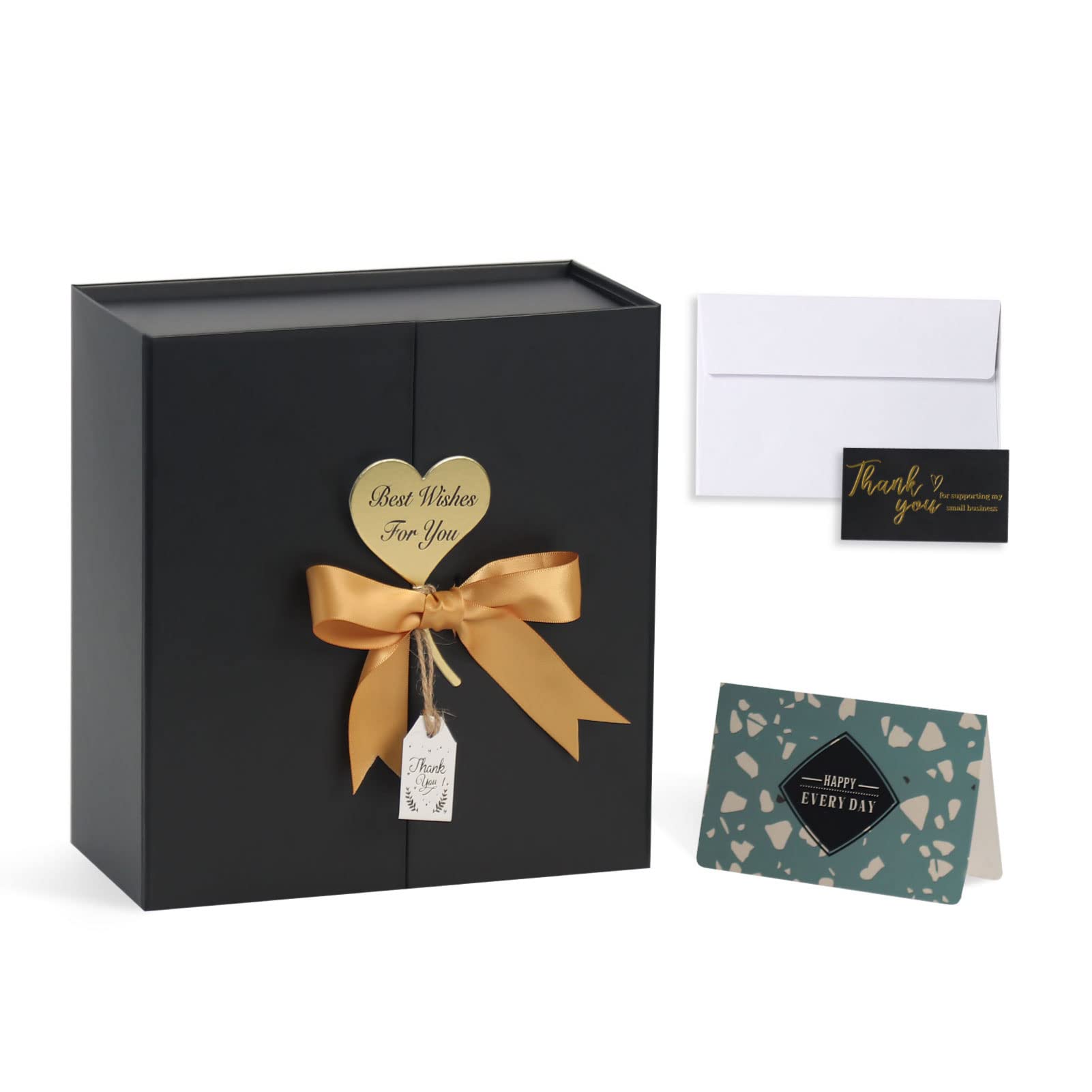 Amazon.com: CHARMGIFTBOX Gift Boxes with Lids, 9x9x3 Inch