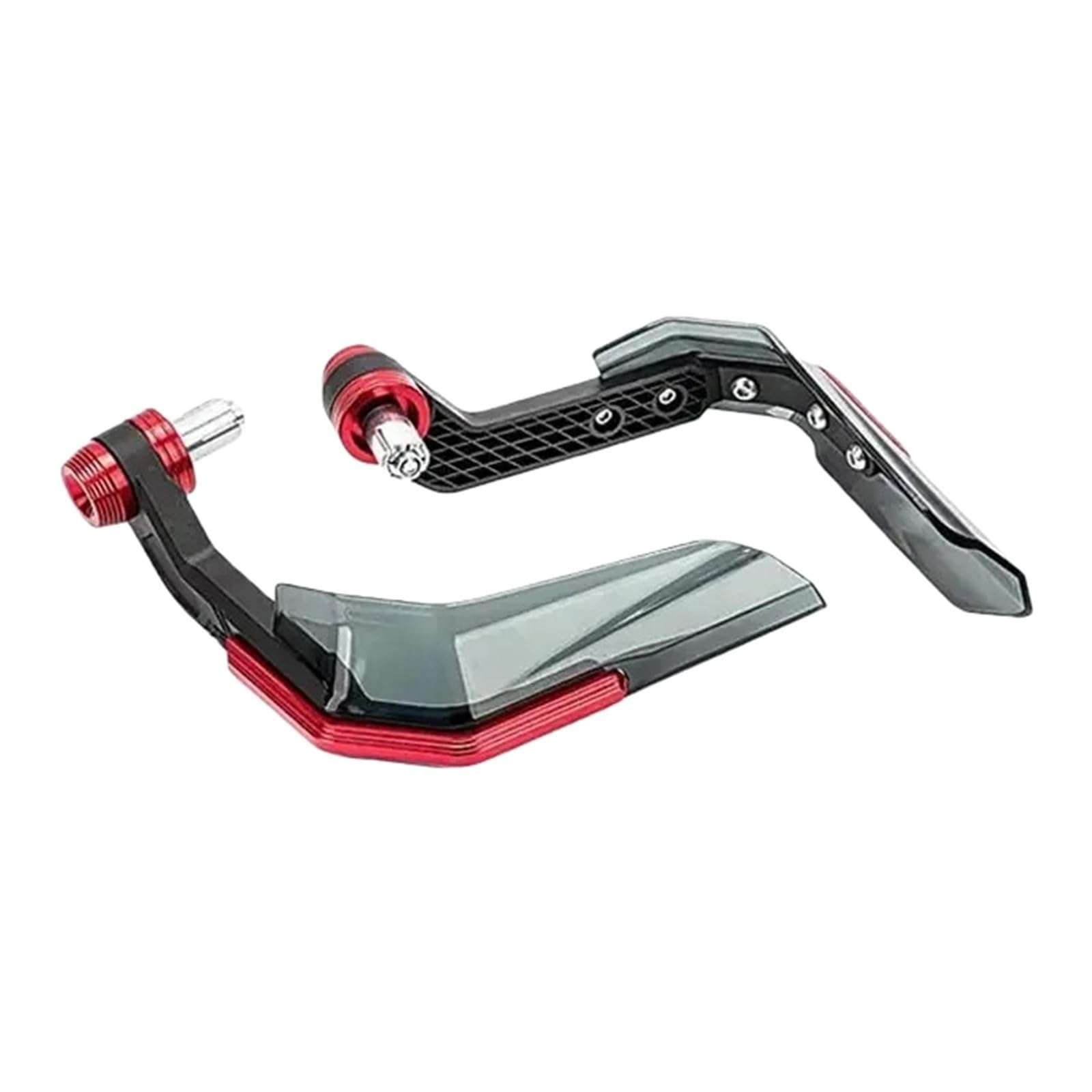 Mreqning Red Motorcycle Lever Guard Universal 7/8' 22Mm Cnc Aluminum Alloy Motorcycle Accessories Handlebar Grips Guard Bow Brake Clutch Levers Protection.