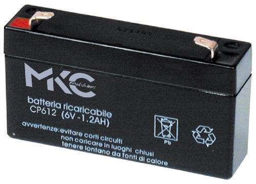 Batteria Al Piombo Krick 6V 3,4 Ah, Modello 667253. Nuova, Per Modellismo O Altro.