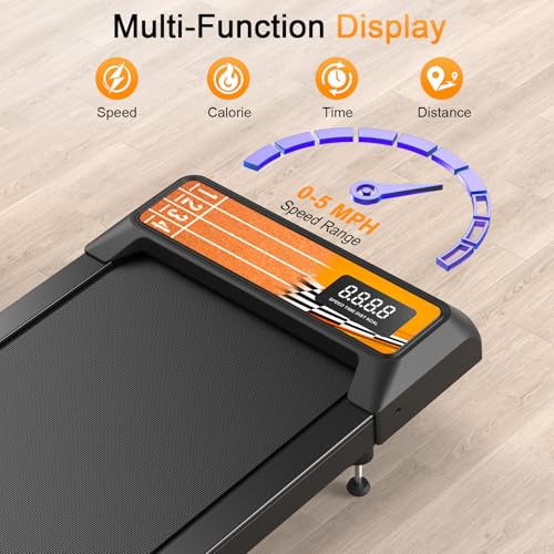 Image of Walking Treadmill Pad with Incline Handle Bar